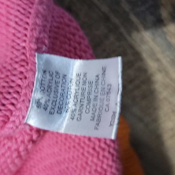 Very Gently Loved girls size 5T by Savannah beautiful sweater multi-color flower - Picture 14 of 14